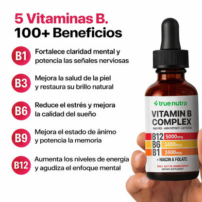 Complejo de vitamina B – Energía, Claridad y Bienestar Diario