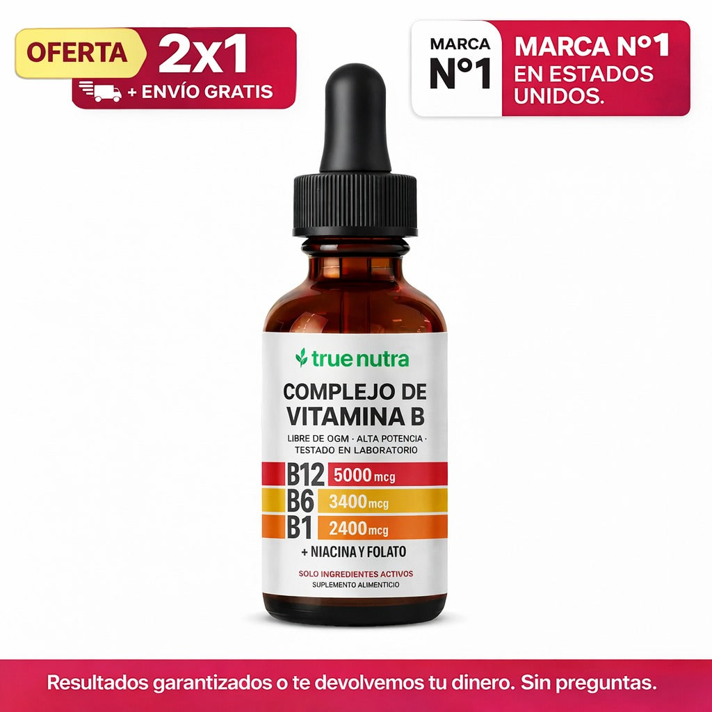 Complejo de vitamina B – Energía, Claridad y Bienestar Diario
