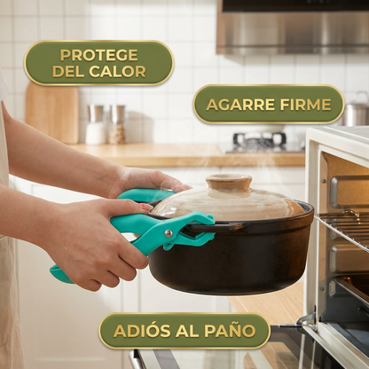 Agarradores De Silicona Para Ollas – No Te Quemes Más