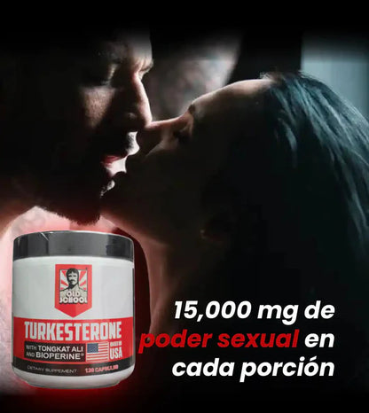Turkesterone | Potencia Natural para Crecer y Rendirse al Máximo (60 cápsulas)