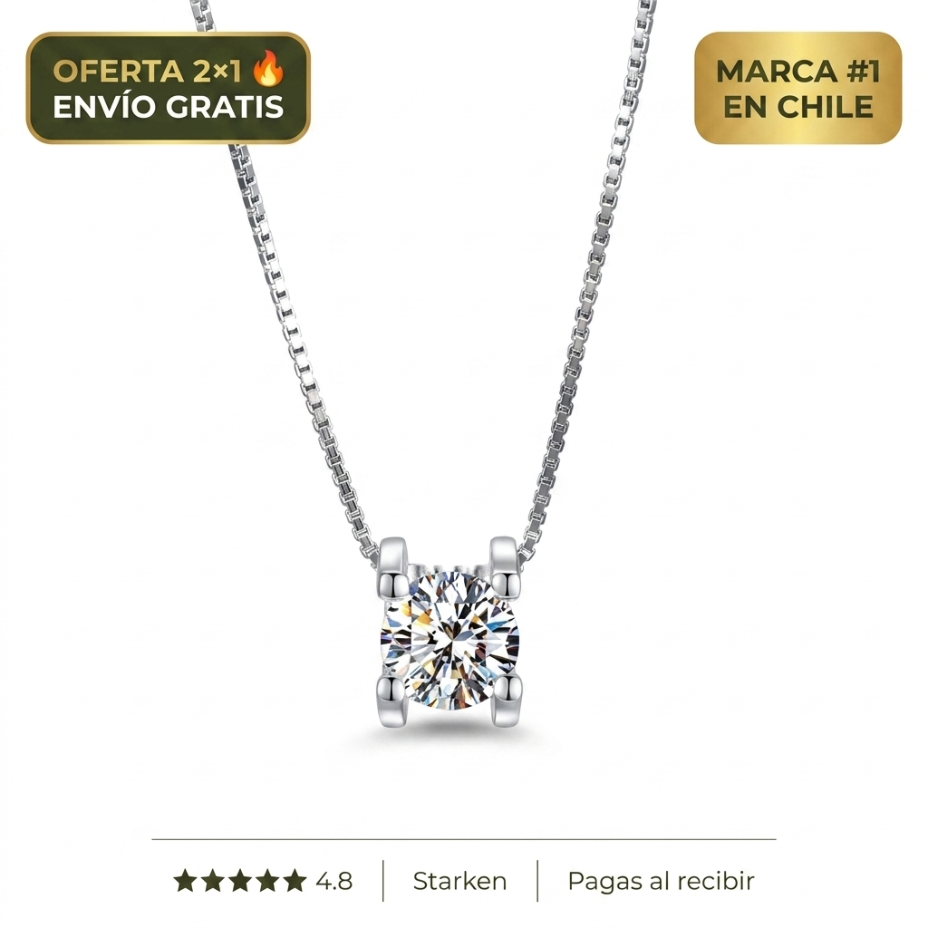 Collar Plateado Brillante – Elegancia Que Se Nota