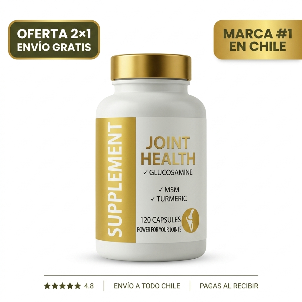 Articular Cápsulas – Glucosamina, MSM Y Cúrcuma