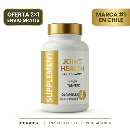Articular Cápsulas – Glucosamina, MSM Y Cúrcuma