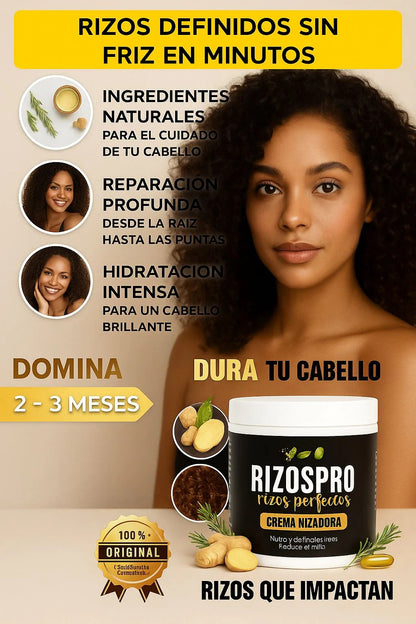 Crema Rizadora Con Definición RIZOS PRO