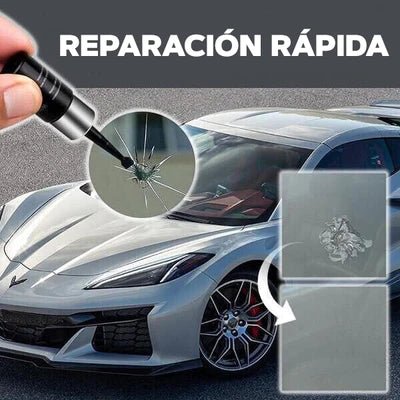 Líquido Reparador de Parabrisas — Sella Grietas en 20 Minutos